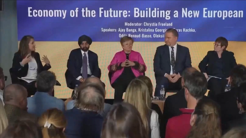 Phiên thảo luận về Ukraine tại Diễn đàn Davos
