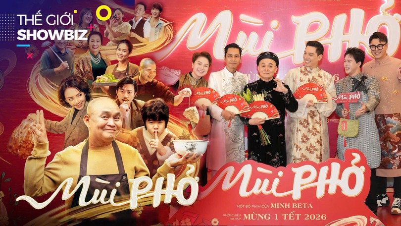 'Mùi Phở' - Phim Tết tôn vinh bản sắc văn hoá Việt | Thế giới Showbiz | 21/01/2026