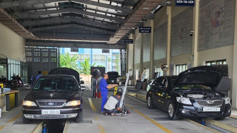 Đăng kiểm xe không phải xuất trình giấy đăng ký