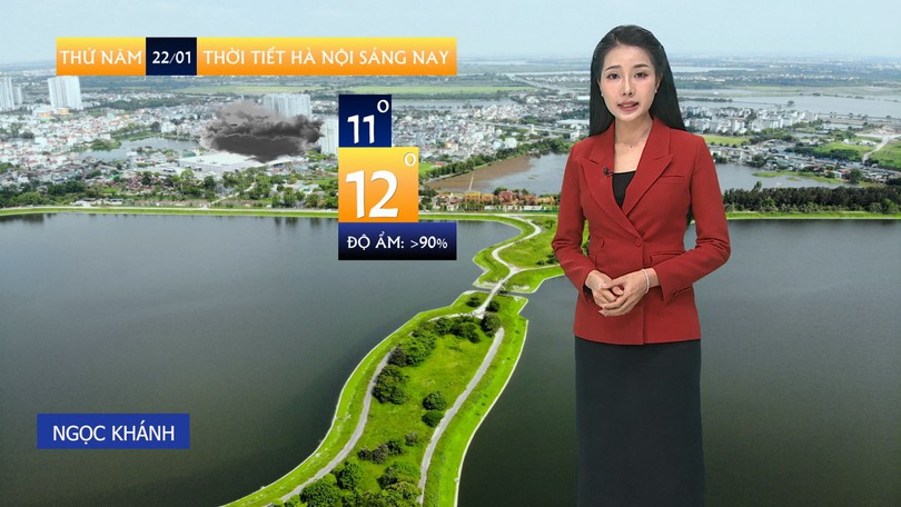Dự báo thời tiết sáng | 22/01/2026