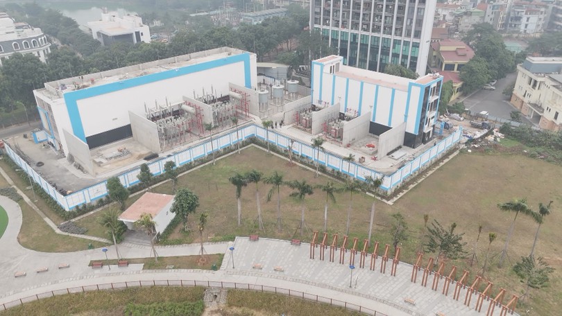 Trạm biến áp 220/110kV Thanh Xuân sắp vận hành