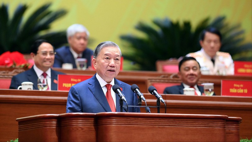 Đồng chí Tô Lâm tái đắc cử Tổng Bí thư