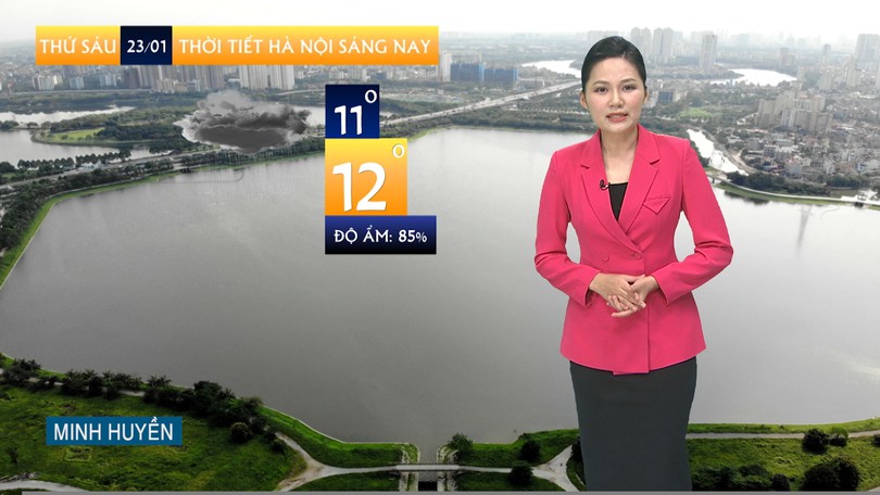 Dự báo thời tiết sáng | 23/01/2026