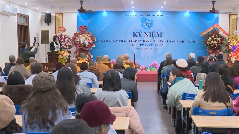 40 năm thành lập Ủy ban Hòa bình thành phố Hà Nội