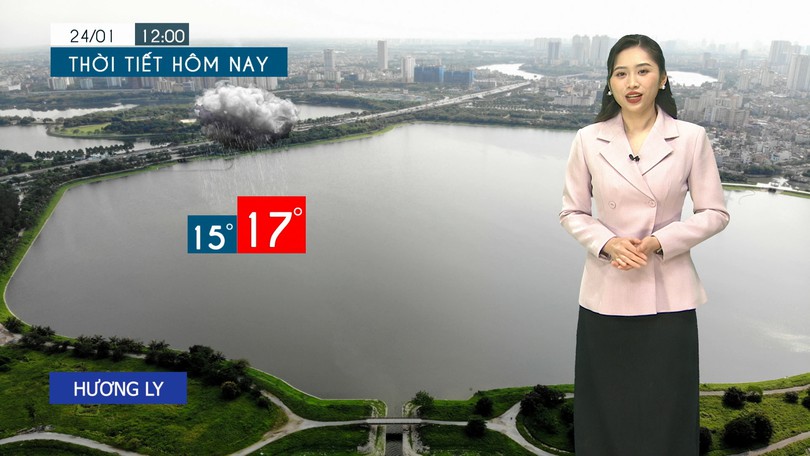 Dự báo thời tiết tối | 24/01/2026