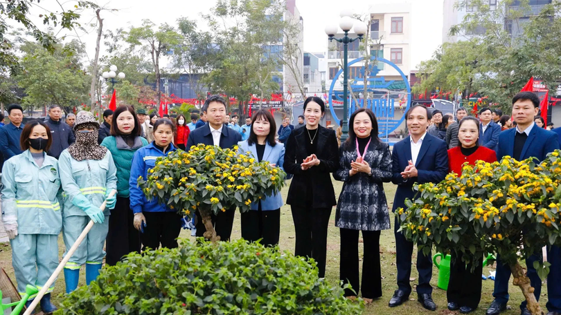 Xã Vân Đình xây dựng mô hình 'Vân Đình nở hoa'