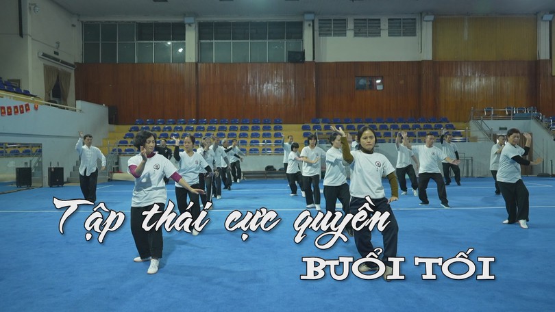 Tập Thái cực quyền buổi tối | Nhịp sống Hà Nội | 27/01/2026