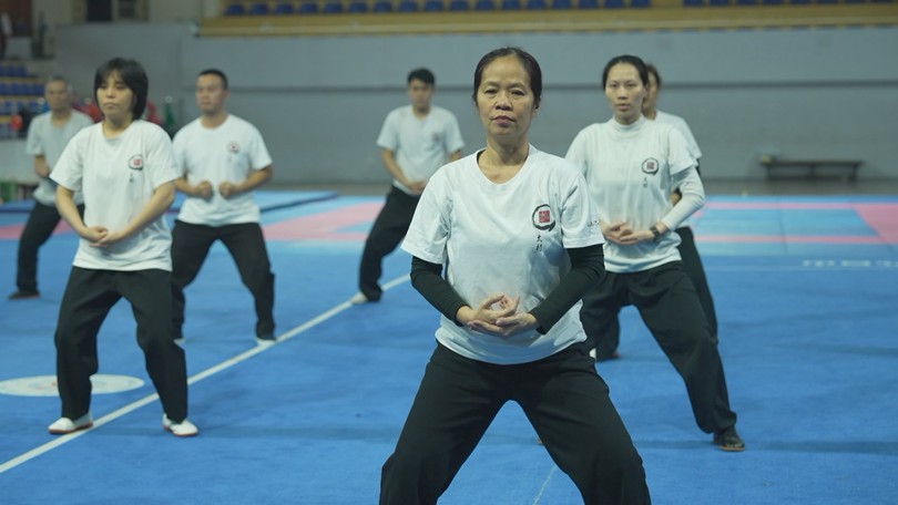 Tập thái cực quyền buổi tối
