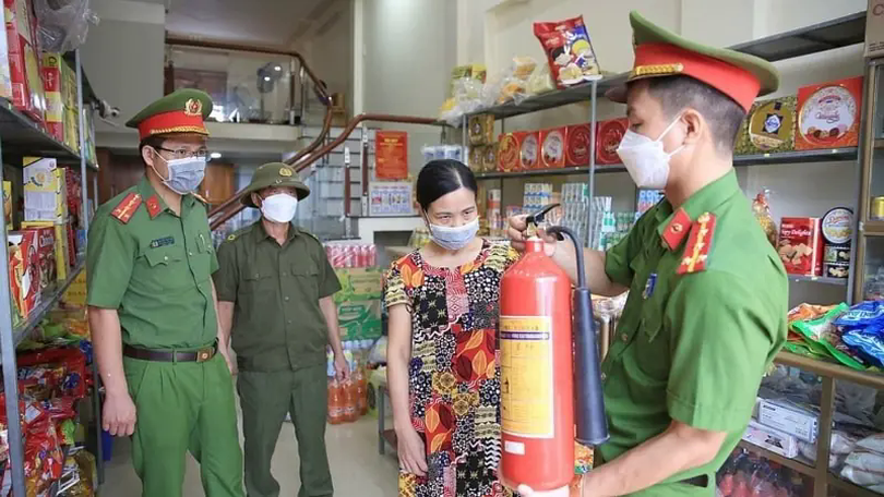 100% nhà ở kết hợp sản xuất, kinh doanh phải có hệ thống báo cháy