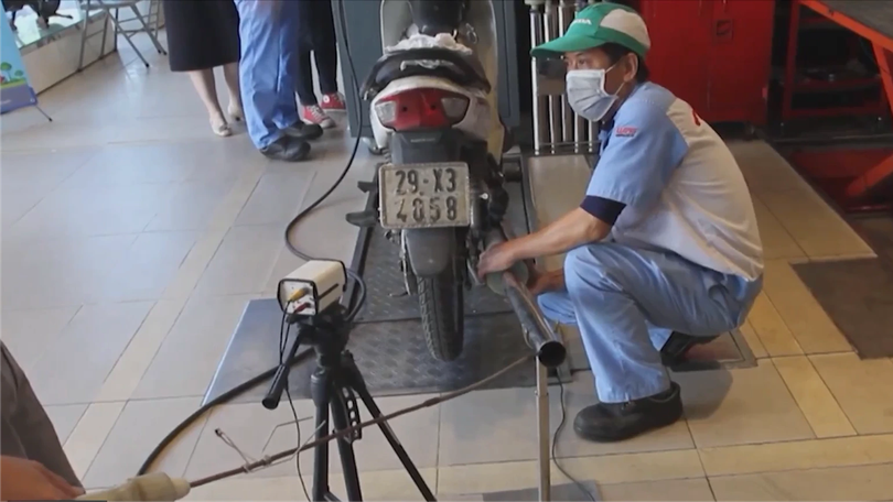 70 triệu xe máy trên toàn quốc sắp phải kiểm định khí thải