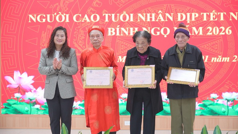 Phường Tương Mai chăm lo người cao tuổi