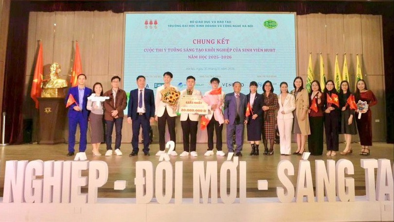 Cuộc thi 'Ý tưởng sáng tạo khởi nghiệp của sinh viên HUBT'