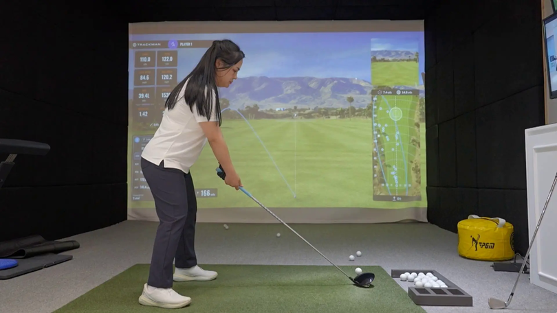 Học đánh golf trong nhà