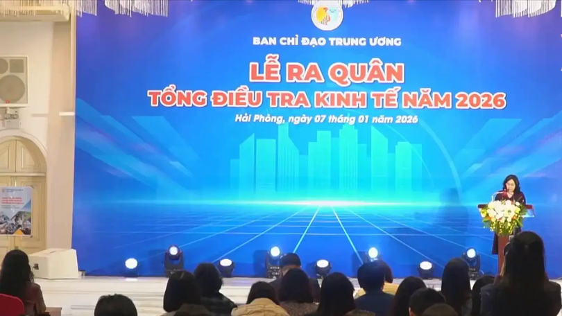 Bắt đầu tổng điều tra kinh tế năm 2026