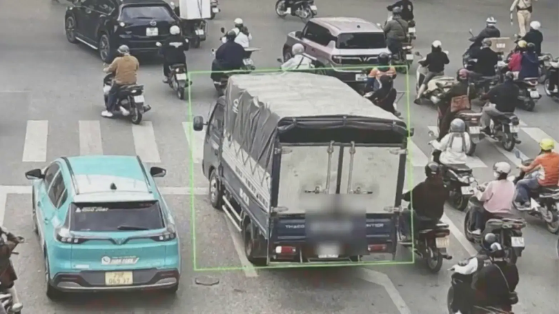 Hà Nội: 342 phương tiện bị phạt nguội qua camera AI