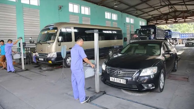 Trượt đăng kiểm phải nộp phí ở lần kiểm định tiếp theo