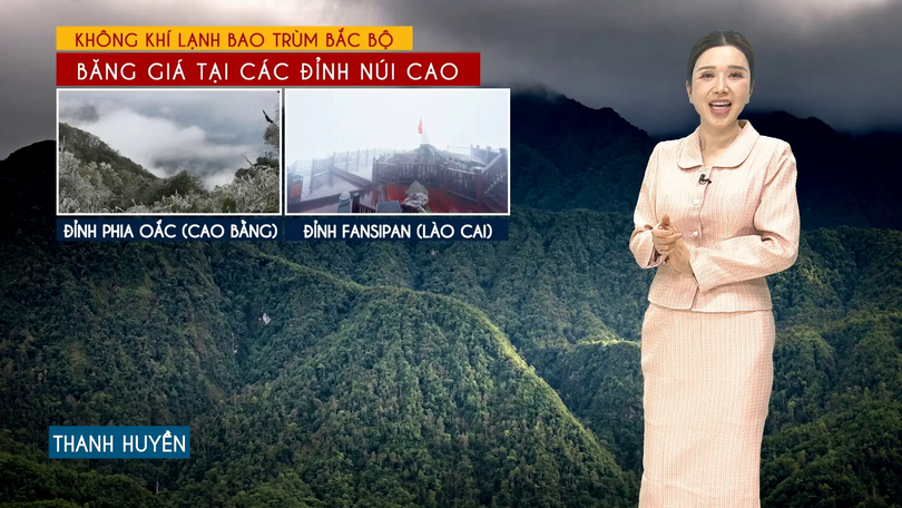 Dự báo thời tiết tối | 08/01/2026