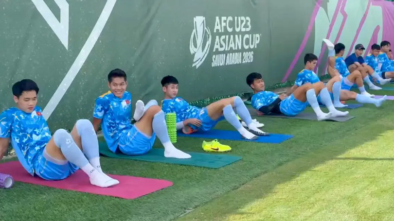 U23 Việt Nam duy trì cường độ vận động