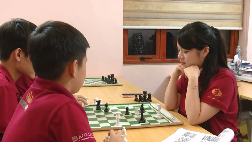 Điểm tựa của nhà vô địch cờ vua trẻ thế giới
