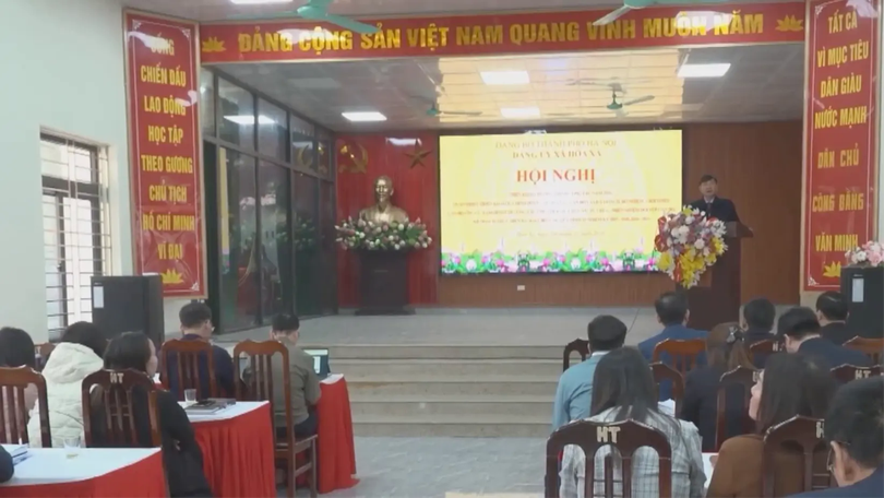 Hệ thống chính trị xã Hoà Xá kiến tạo và phát triển