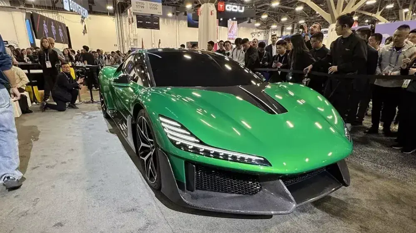 Siêu xe điện có thể tăng tốc từ 0-100 km/h trong 1,8 giây