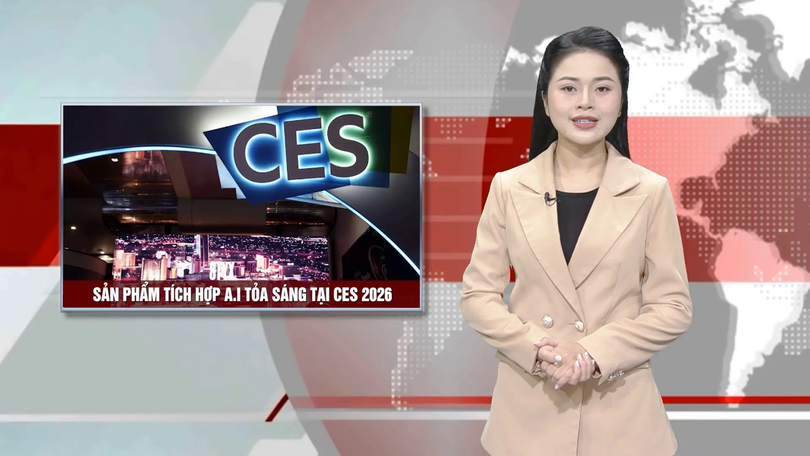 Sản phẩm tích hợp AI tỏa sáng tại CES 2026 | Nhìn ra thế giới | 09/01/2026