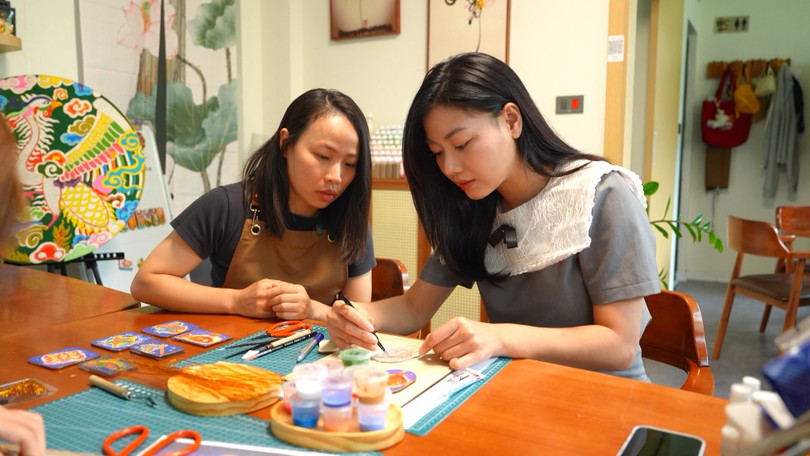 Trải nghiệm nghệ thuật thủ công pháp lam