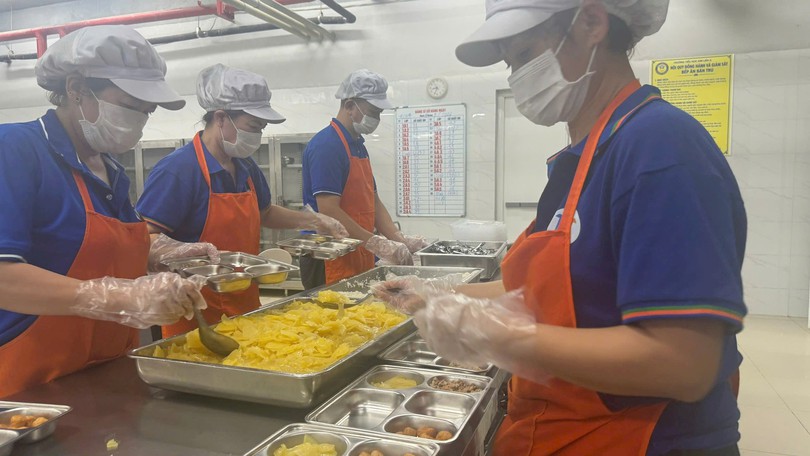 Phường Kim Liên chuẩn hóa quy trình bữa ăn bán trú