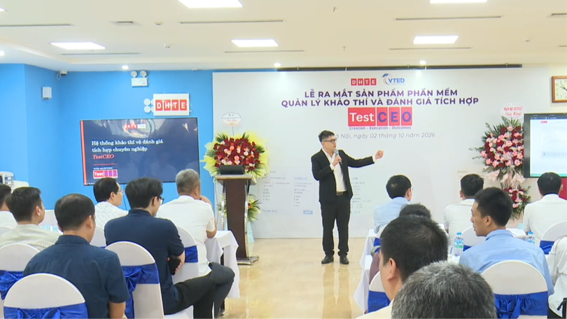Ra mắt nền tảng quản lý khảo thí và đánh giá TestCEO