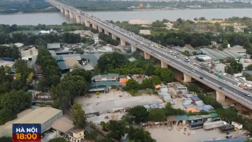 Hà Nội giảm tốc độ, điều chỉnh phân làn trên cầu Thanh Trì gần 3 tháng