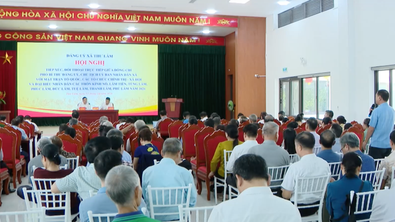Xã Thư Lâm: Đối thoại thẳng thắn, dân chủ, lắng nghe nhân dân