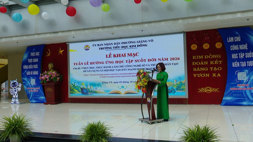 Phường Giảng Võ: Học thật, làm thật, làm chủ công nghệ