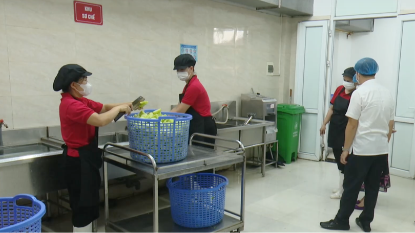 Kiểm tra quy trình bữa ăn bán trú