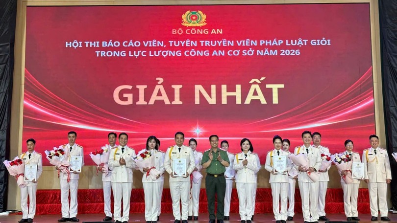 Công an Hà Nội giành giải nhất hội thi tuyên truyền pháp luật