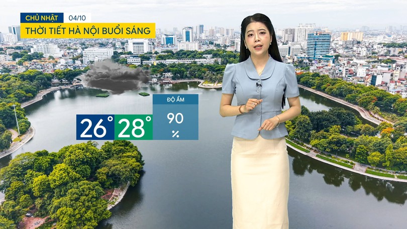 Dự báo thời tiết sáng | 04/10/2026