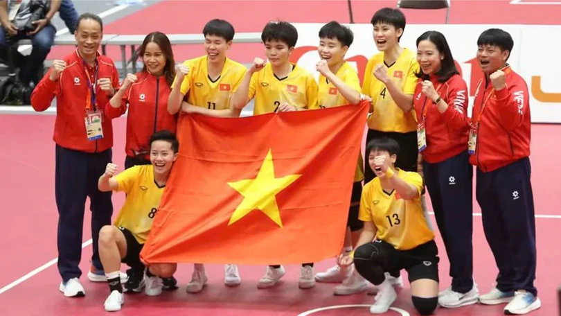 ĐT cầu mây Việt Nam về nước sau thành tích ấn tượng tại ASIAD 20