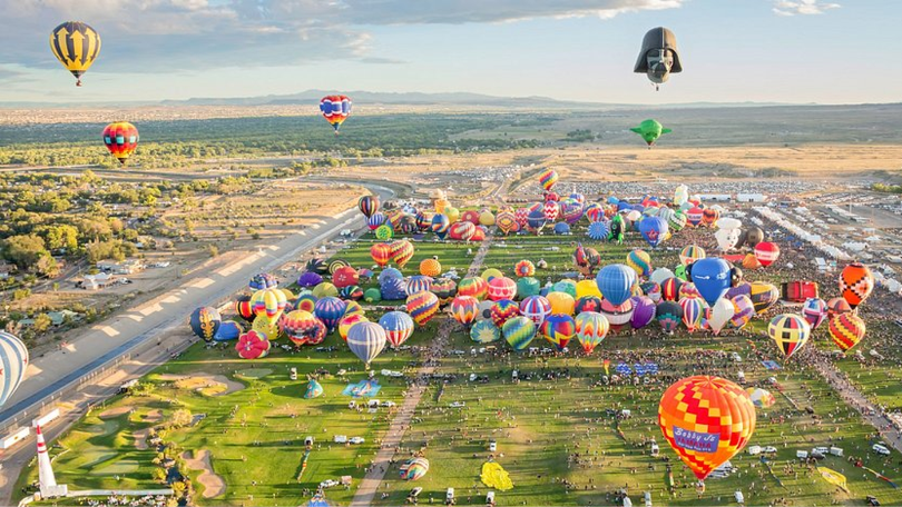 Mỹ: Lễ hội khinh khí cầu quốc tế Albuquerque 2026