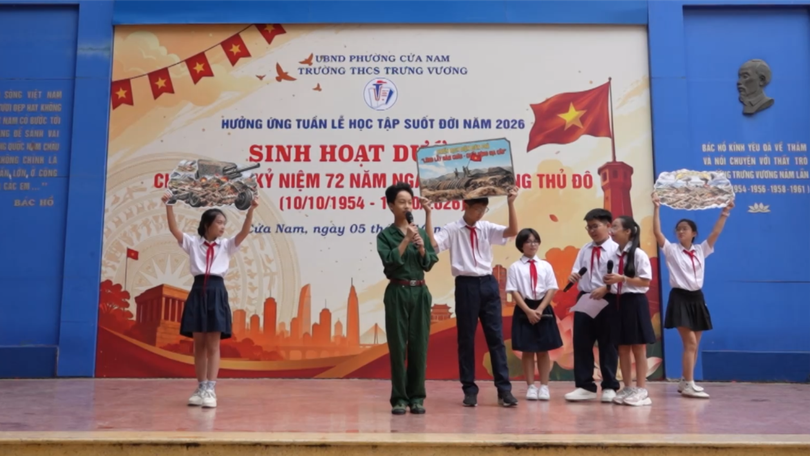 Gieo mầm yêu nước từ học đường