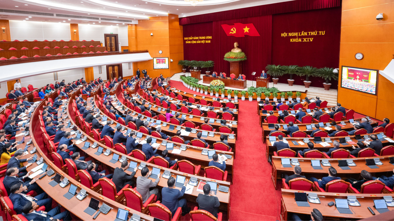 Ngày làm việc thứ nhất, Hội nghị Trung ương 4, khoá XIV