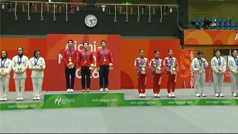 Hơn 11,7 tỷ đồng tiền thưởng cho thành tích tại ASIAD 20