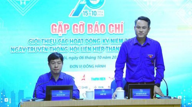 Nhiều hoạt động kỷ niệm 70 năm Hội Liên hiệp Thanh niên Việt Nam