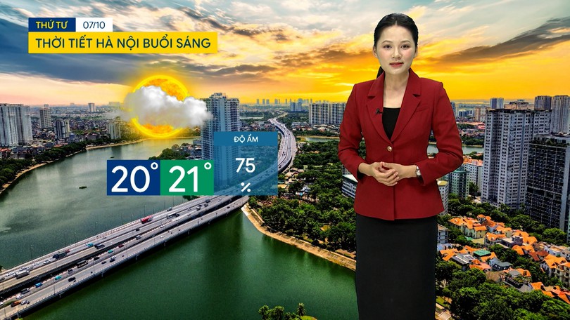 Dự báo thời tiết sáng | 07/10/2026