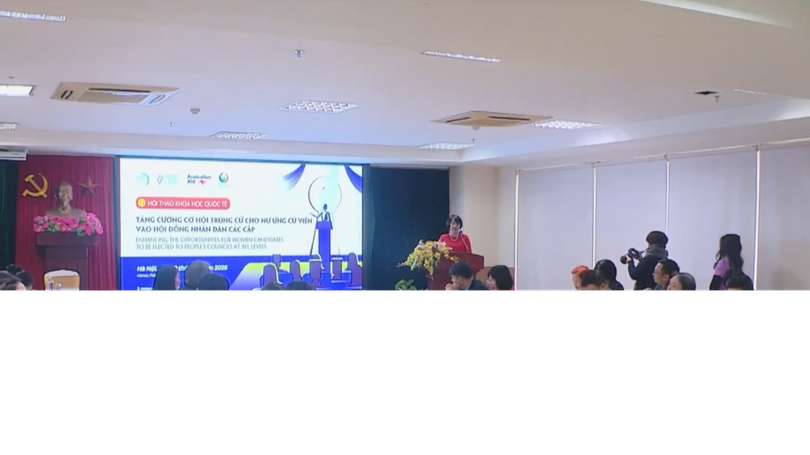 Tăng cường cơ hội trúng cử cho nữ ứng cử viên vào HĐND các cấp