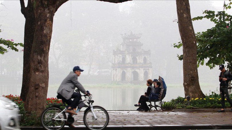 Thời tiết 11/2: Hà Nội mưa nhỏ vài nơi, nhiệt độ tăng dần