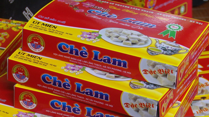 Chè lam Thạch Xá - vị Tết từ làng quê
