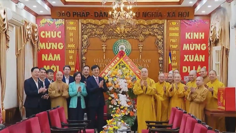 Bí thư Thành ủy Hà Nội thăm, chúc Tết các đơn vị