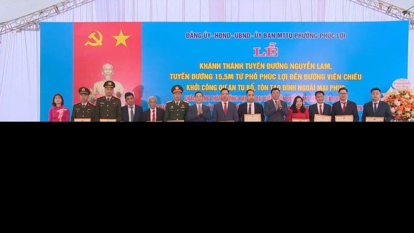 Tu bổ, tôn tạo di tích lịch sử Đình Ngoài Mai Phúc