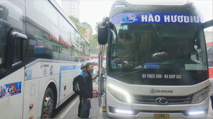 Bến xe Hà Nội sẵn sàng cho cao điểm nghỉ Tết