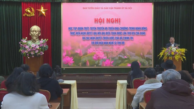 Quán triệt Nghị quyết Đại hội XIV tới đội ngũ văn nghệ sĩ Thủ đô