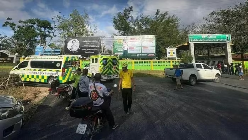 Thái Lan bắt giữ nghi phạm xả súng ở trường học